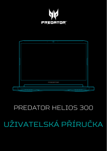Manuál Acer Predator PH315-53 Laptop