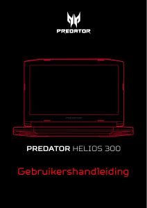 Handleiding Acer Predator PH317-51 Laptop
