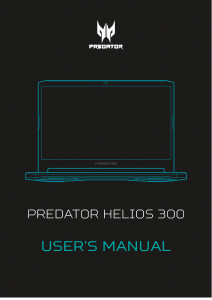 Manual Acer Predator PH317-54 Laptop