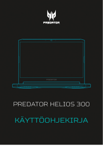 Käyttöohje Acer Predator PH317-54 Kannettava tietokone
