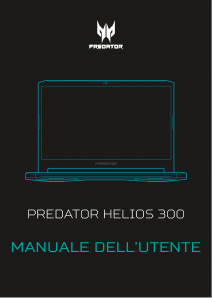 Manuale Acer Predator PH317-54 Notebook