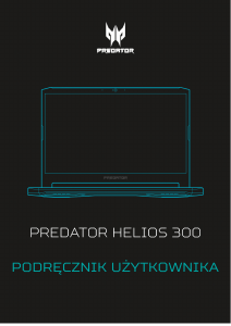 Instrukcja Acer Predator PH317-54 Komputer przenośny