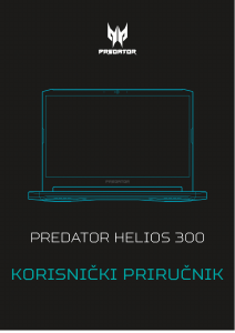 Priručnik Acer Predator PH317-54 Prijenosno računalo