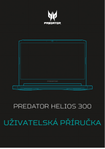 Manuál Acer Predator PH317-54 Laptop