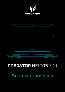 Bedienungsanleitung Acer Predator PH717-71 Notebook