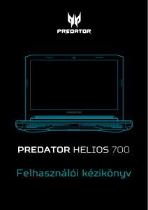 Használati útmutató Acer Predator PH717-71 Laptop