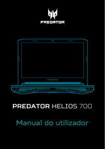 Manual Acer Predator PH717-71 Computador portátil