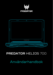Bruksanvisning Acer Predator PH717-71 Bärbar dator