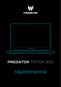 Käyttöohje Acer Predator PT315-51 Kannettava tietokone