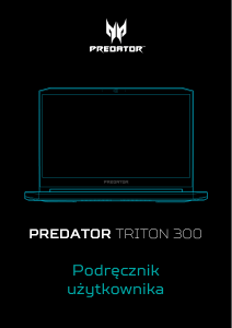 Instrukcja Acer Predator PT315-51 Komputer przenośny