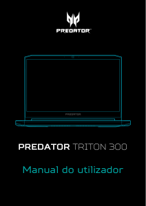 Manual Acer Predator PT315-51 Computador portátil