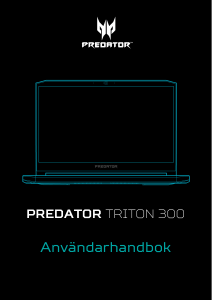 Bruksanvisning Acer Predator PT315-51 Bärbar dator
