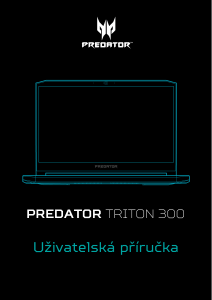 Manuál Acer Predator PT315-51 Laptop