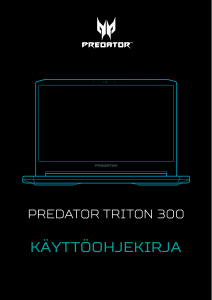 Käyttöohje Acer Predator PT315-52 Kannettava tietokone