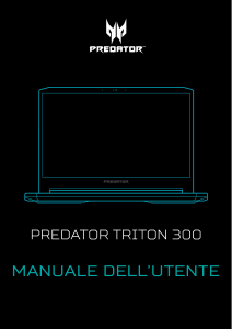Manuale Acer Predator PT315-52 Notebook