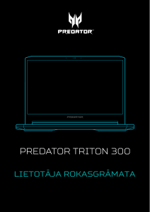 Rokasgrāmata Acer Predator PT315-52 Klēpjdators