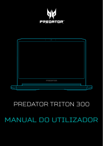 Manual Acer Predator PT315-52 Computador portátil