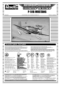 Mode d’emploi Revell set 04928 Airplanes Micro Wings P-51B Mustang