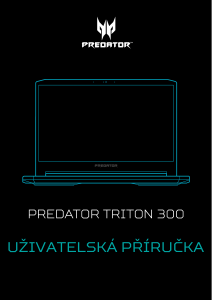 Manuál Acer Predator PT315-52 Laptop