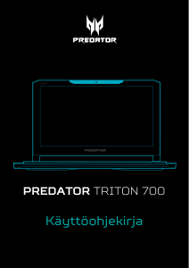 Käyttöohje Acer Predator PT715-51 Kannettava tietokone