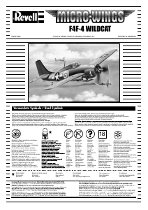Manual de uso Revell set 04933 Airplanes Micro Wings F4F-4 Wildcat