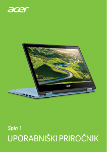 Priročnik Acer Spin SP111-31N Prenosni računalnik