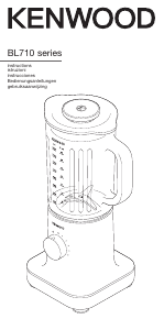 Manual de uso Kenwood BL710 Batidora