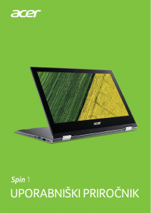 Priročnik Acer Spin SP111-32N Prenosni računalnik