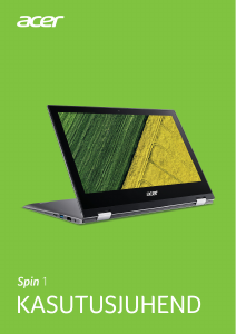 Kasutusjuhend Acer Spin SP111-32N Sülearvuti