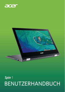 Bedienungsanleitung Acer Spin SP111-34N Notebook