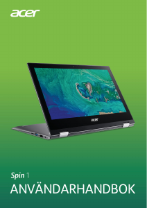 Bruksanvisning Acer Spin SP111-34N Bärbar dator