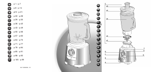 Handleiding Moulinex LM800 Mastermix Blender