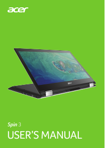 Handleiding Acer Spin SP314-51 Laptop