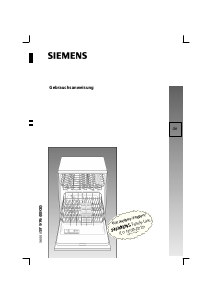 Bedienungsanleitung Siemens SE24A261EU Geschirrspüler
