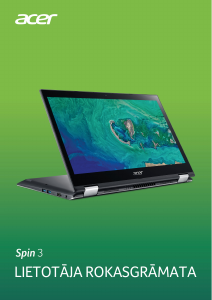 Rokasgrāmata Acer Spin SP314-52 Klēpjdators
