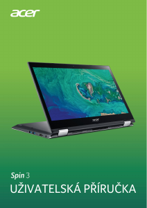 Manuál Acer Spin SP314-52 Laptop