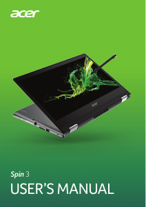 Handleiding Acer Spin SP314-53GN Laptop