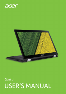 Manual Acer Spin SP315-51 Laptop