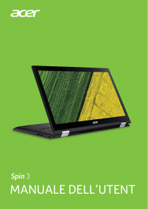 Manuale Acer Spin SP315-51 Notebook