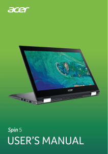 Manual Acer Spin SP513-53N Laptop