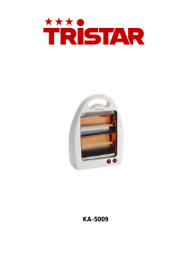 Manual Tristar KA-5009 Heater