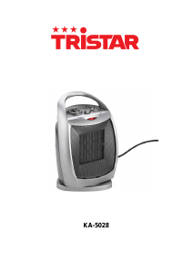 Manual Tristar KA-5028 Heater