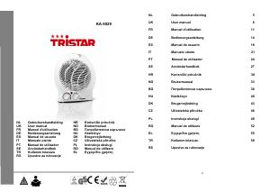 Bedienungsanleitung Tristar KA-5029 Heizgerät