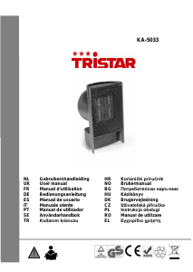 Manual de uso Tristar KA-5033 Calefactor