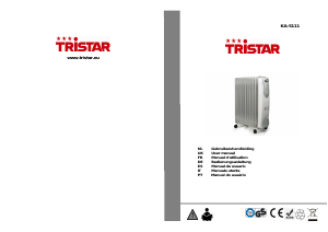 Manual de uso Tristar KA-5111 Calefactor