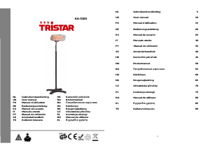 Bedienungsanleitung Tristar KA-5283 Heizgerät