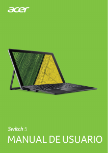 Manual de uso Acer Switch 5 SW512-52P Portátil