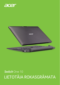 Rokasgrāmata Acer Switch SW1-011 Klēpjdators