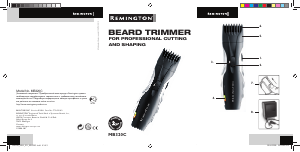 Manual Remington MB4555 Barba Beard Trimmer
