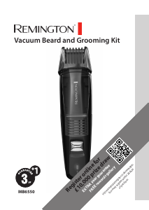 Manual Remington MB6550 Beard Trimmer